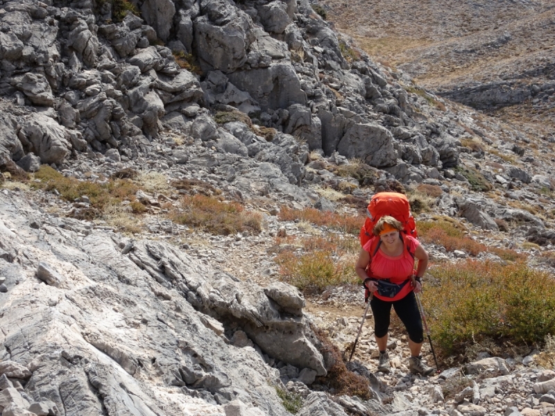 Горы Западного Крита, Лефка Ори октябрь 2016