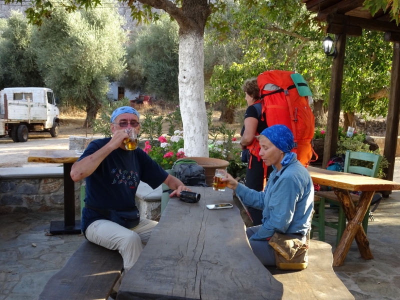 Горы Западного Крита, Лефка Ори октябрь 2016