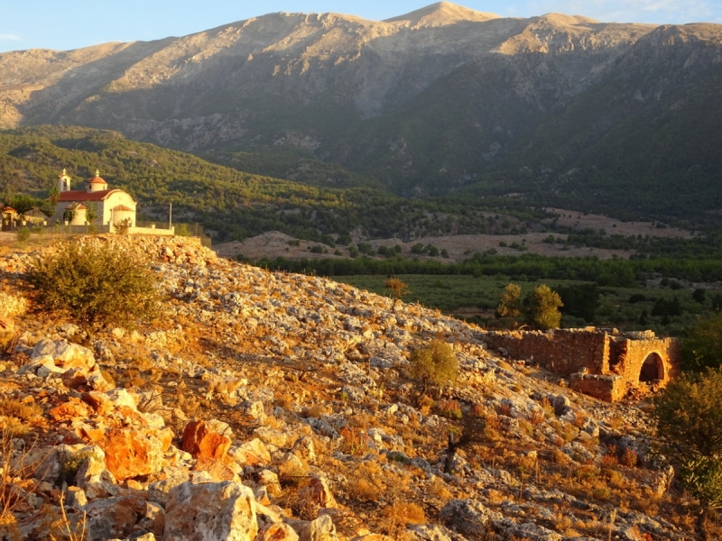 Горы Западного Крита, Лефка Ори октябрь 2016