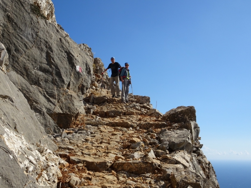 Горы Западного Крита, Лефка Ори октябрь 2016