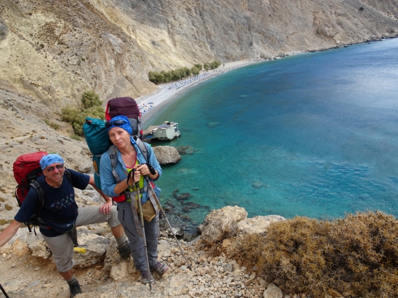 Горы Западного Крита, Лефка Ори октябрь 2016