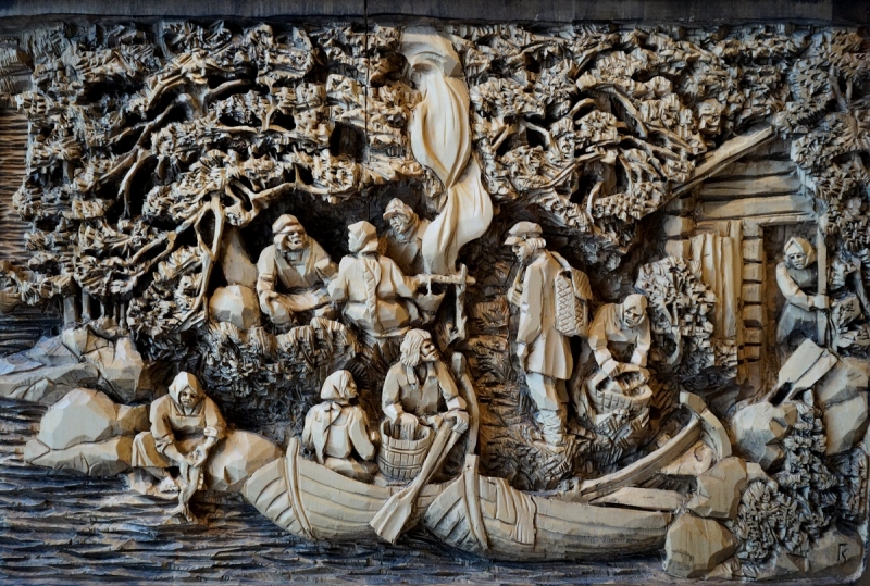 2017, июнь. Опыты по выращиванию туриста. Опыт №9 - из блокадного Ленинграда к жемчужинам Ладоги (Рускеала, Валаам, Тервеничи, свирские вепсы и т.д.)