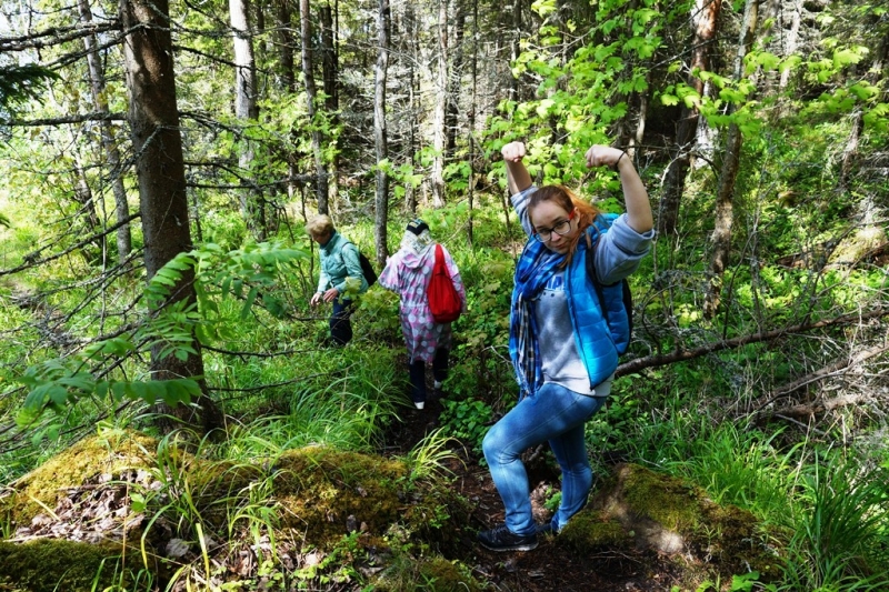 2017, июнь. Опыты по выращиванию туриста. Опыт №9 - из блокадного Ленинграда к жемчужинам Ладоги (Рускеала, Валаам, Тервеничи, свирские вепсы и т.д.)