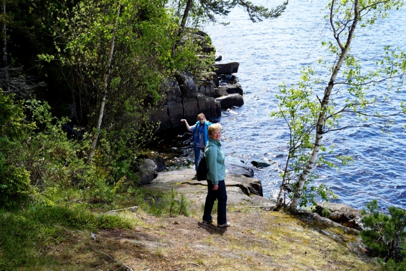 2017, июнь. Опыты по выращиванию туриста. Опыт №9 - из блокадного Ленинграда к жемчужинам Ладоги (Рускеала, Валаам, Тервеничи, свирские вепсы и т.д.)