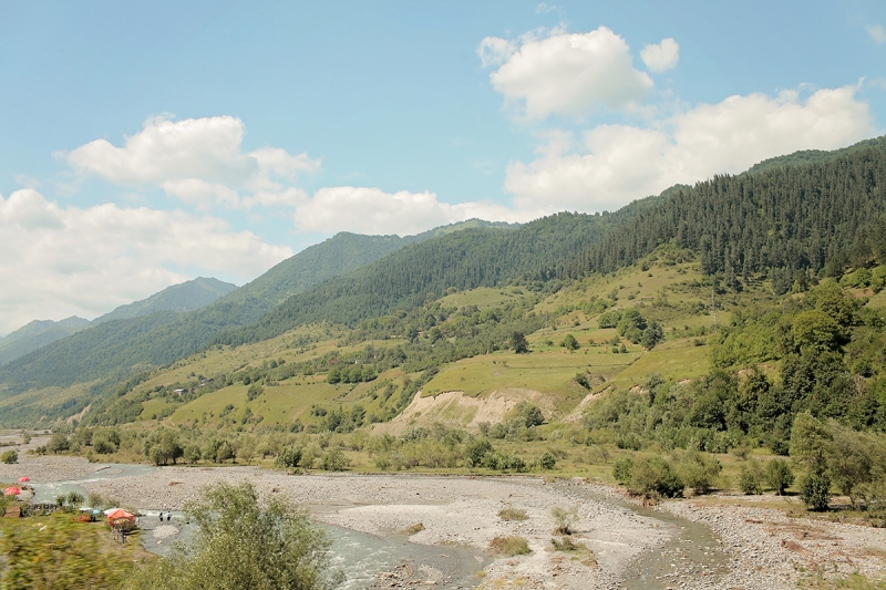 По пути на море