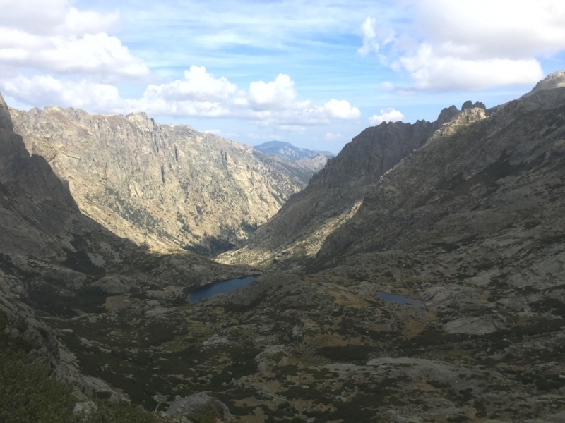 Корсика, GR20 с юга на север.