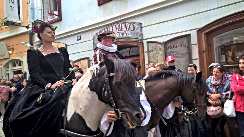 В гостях у сказки - торжества пятилепестковой розы в Чески-Крумлове