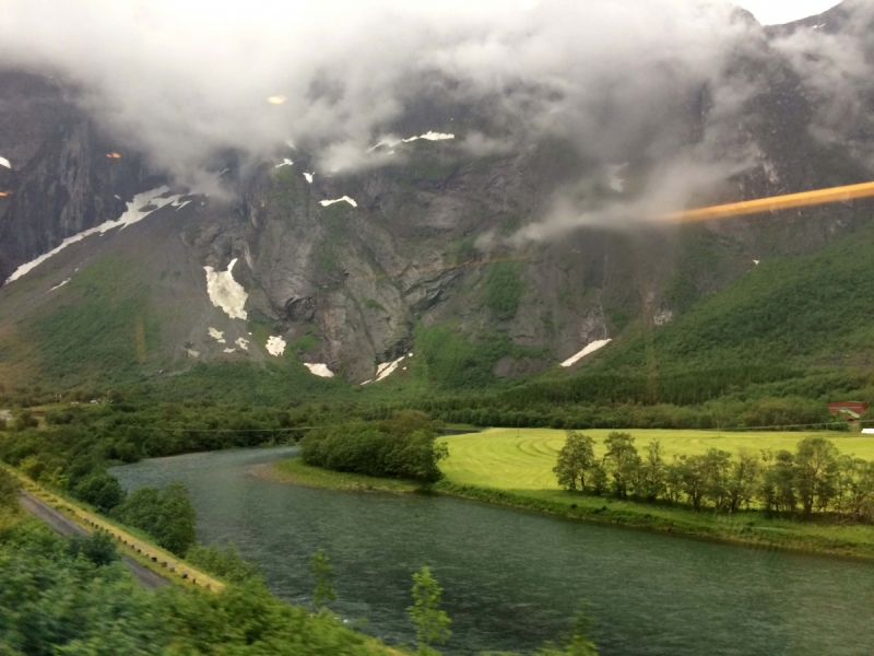 По Норвегии на общественном транспорте июль 2017 (Andalsnes-Geiranger-Olden-Besseggen)