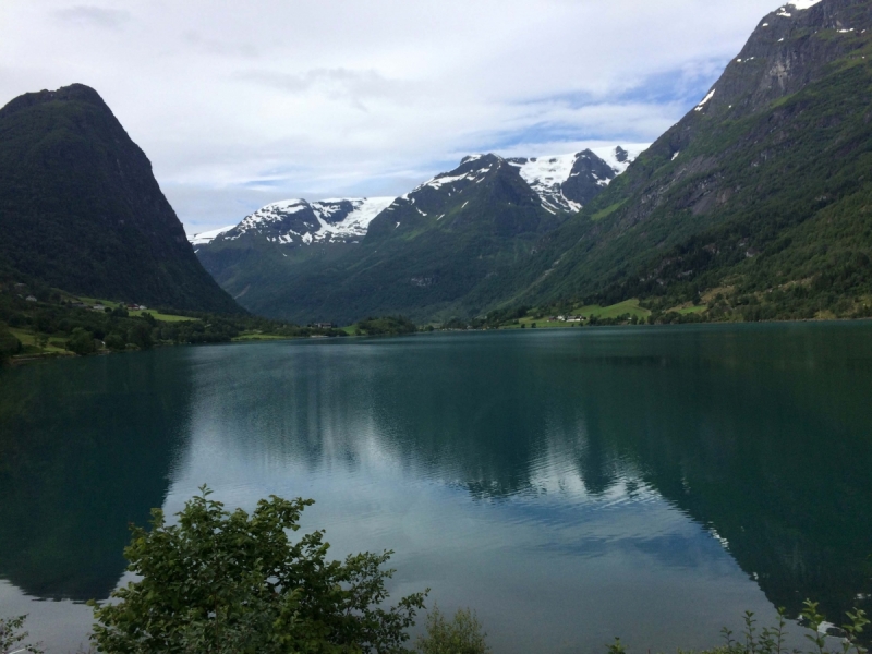 По Норвегии на общественном транспорте июль 2017 (Andalsnes-Geiranger-Olden-Besseggen)