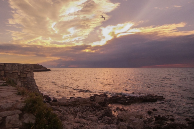 Наш 2017!  Июнь. Кояшское озеро- Феодосия - Новый Свет - Демерджи - Воронцовский дворец - Севастополь - Чуфут-Кале - Евпатория - мыс Меганом