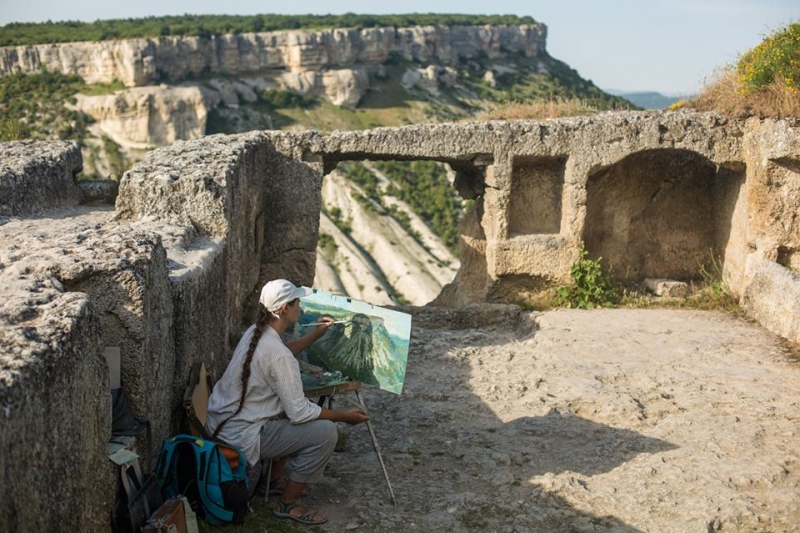 Наш 2017!  Июнь. Кояшское озеро- Феодосия - Новый Свет - Демерджи - Воронцовский дворец - Севастополь - Чуфут-Кале - Евпатория - мыс Меганом