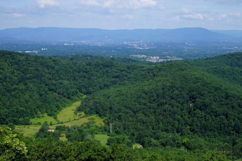 Shenandoah -> Blue Ridge Parkway -> Great Smoky Mountains - слайды и координаты