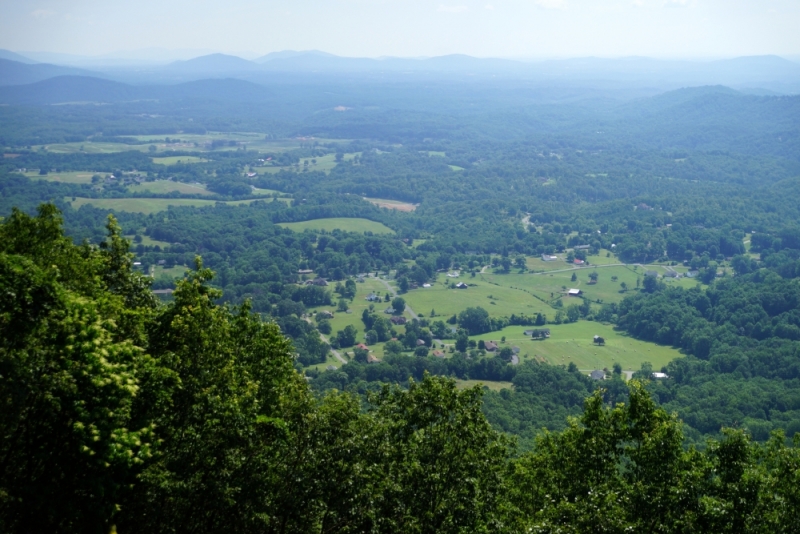 Shenandoah -> Blue Ridge Parkway -> Great Smoky Mountains - слайды и координаты