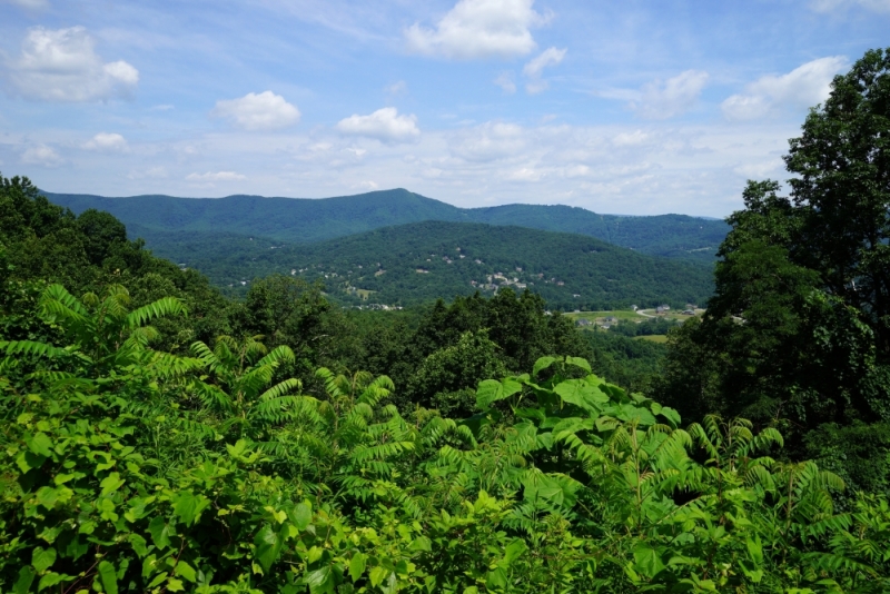 Shenandoah -> Blue Ridge Parkway -> Great Smoky Mountains - слайды и координаты