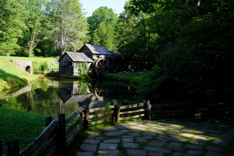 Shenandoah -> Blue Ridge Parkway -> Great Smoky Mountains - слайды и координаты