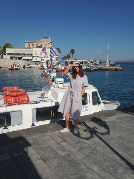 о. Спецес, о. Идра, Афины сентябрь 2017