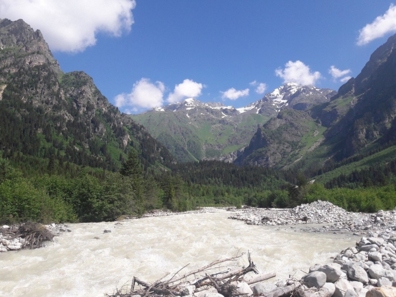 Тбилиси-Степанцминда-Сванетия-Кутаиси-Батуми-Ахалцихе-Тбилиси за 10 дней. июль 2017