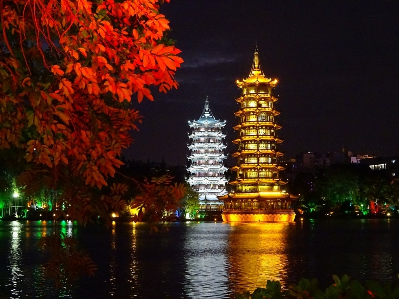 Пекин и сказочное волшебство провинции Гуанси.