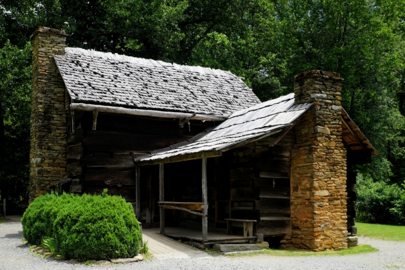 Shenandoah -> Blue Ridge Parkway -> Great Smoky Mountains - слайды и координаты