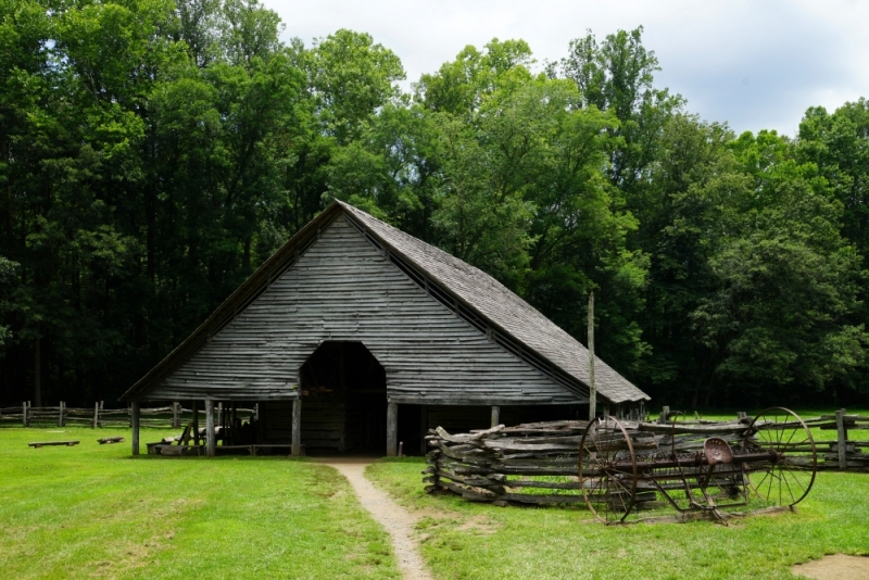 Shenandoah -> Blue Ridge Parkway -> Great Smoky Mountains - слайды и координаты