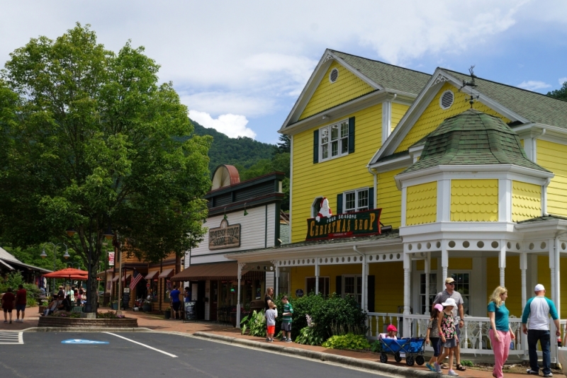 Shenandoah -> Blue Ridge Parkway -> Great Smoky Mountains - слайды и координаты