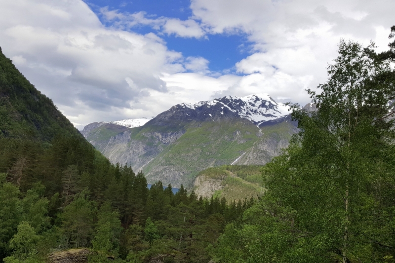 Там на неведомых дорожках...следы людей. Норвегия, регион фьордов, июнь 2017.