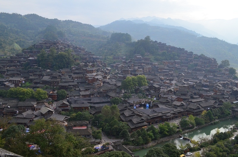 Гуанчжоу - Дачжай - Ченъян - Кайли(Xijiang + Zhenyuan) - Яншо - Гуйлин - Наннин