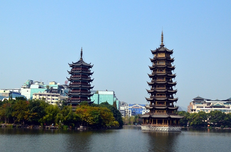 Гуанчжоу - Дачжай - Ченъян - Кайли(Xijiang + Zhenyuan) - Яншо - Гуйлин - Наннин