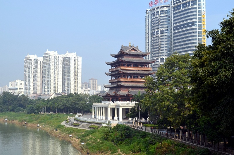 Гуанчжоу - Дачжай - Ченъян - Кайли(Xijiang + Zhenyuan) - Яншо - Гуйлин - Наннин