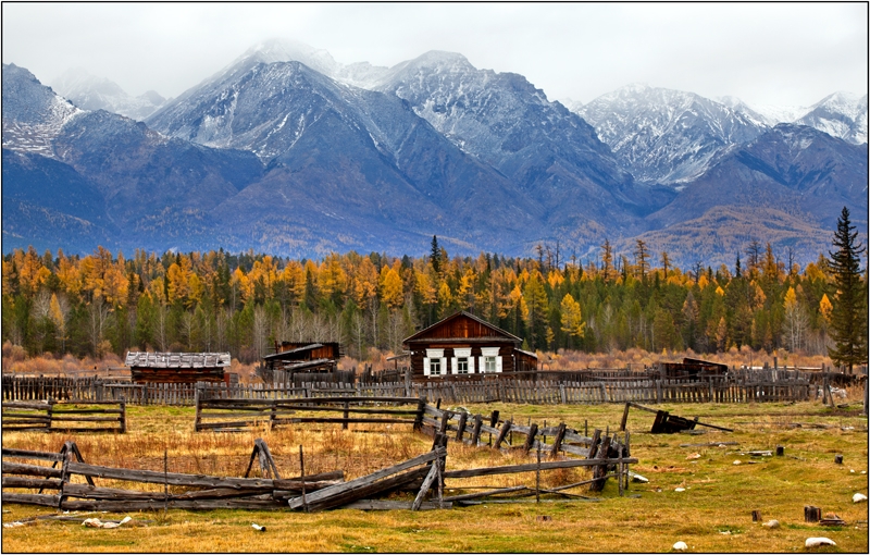 Золотая осень: Восточные Саяны, Хубсугул (Монголия), Байкал