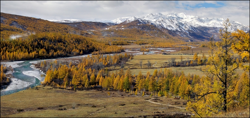 Золотая осень: Восточные Саяны, Хубсугул (Монголия), Байкал
