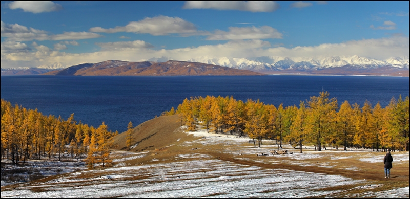 Золотая осень: Восточные Саяны, Хубсугул (Монголия), Байкал