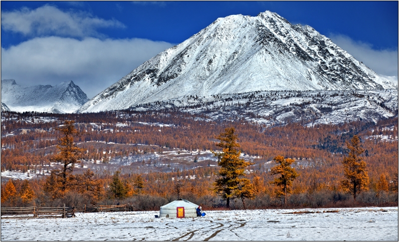 Золотая осень: Восточные Саяны, Хубсугул (Монголия), Байкал