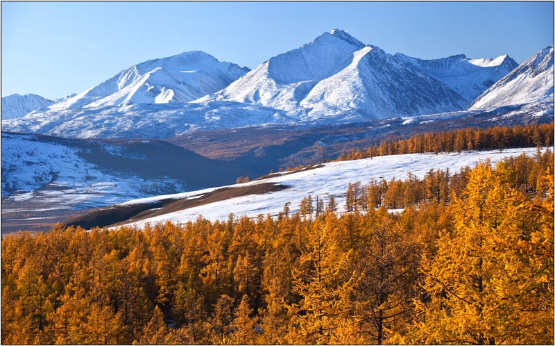 Золотая осень: Восточные Саяны, Хубсугул (Монголия), Байкал