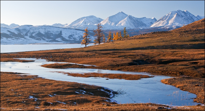 Золотая осень: Восточные Саяны, Хубсугул (Монголия), Байкал