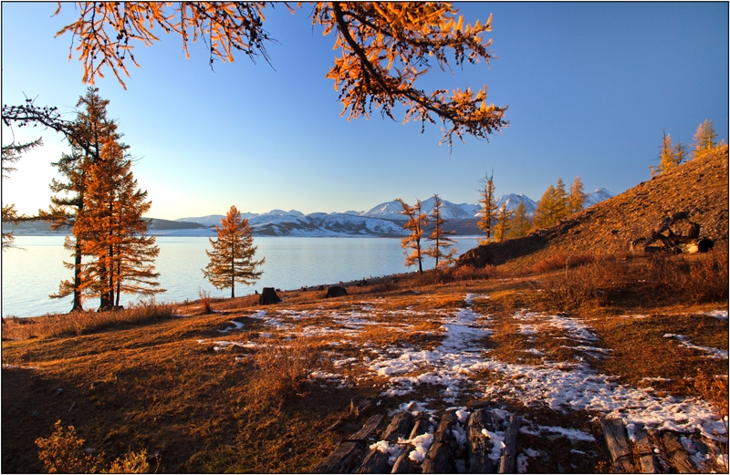 Золотая осень: Восточные Саяны, Хубсугул (Монголия), Байкал