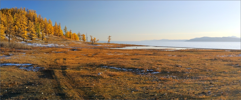 Золотая осень: Восточные Саяны, Хубсугул (Монголия), Байкал