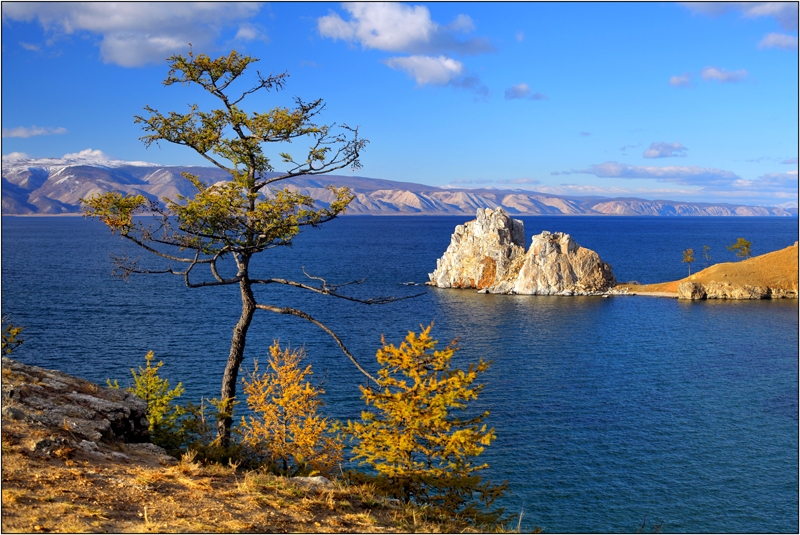 Золотая осень: Восточные Саяны, Хубсугул (Монголия), Байкал