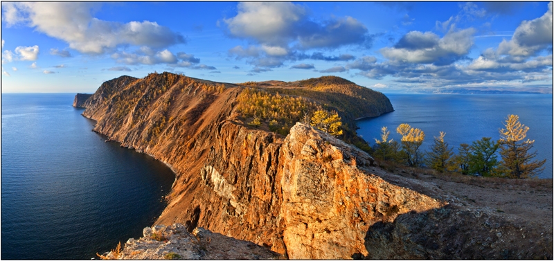 Золотая осень: Восточные Саяны, Хубсугул (Монголия), Байкал