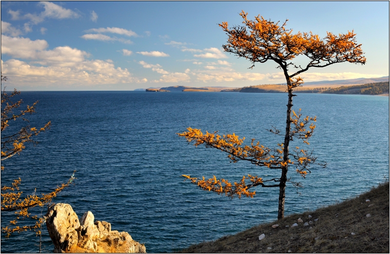 Золотая осень: Восточные Саяны, Хубсугул (Монголия), Байкал