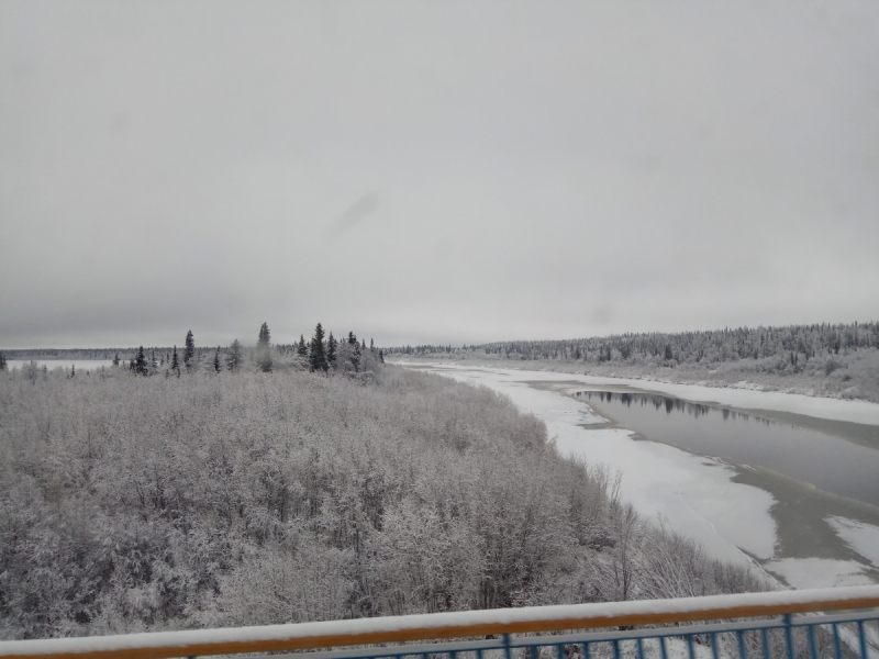 Север. Стынет кровь. Печора, Талый, Каджеро́м, Усть-Лыжы, Паш-Шор, Юрьяха. Без прикрас. 2017окт.