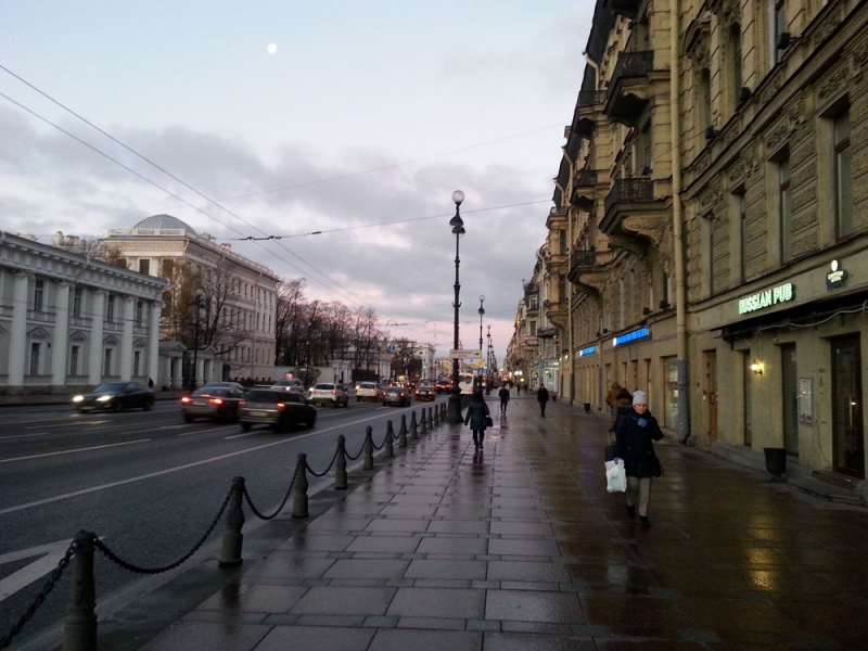 Ностальгическое и юбилейное путешествие в Санкт-Петербург, ноябрь 2017 года