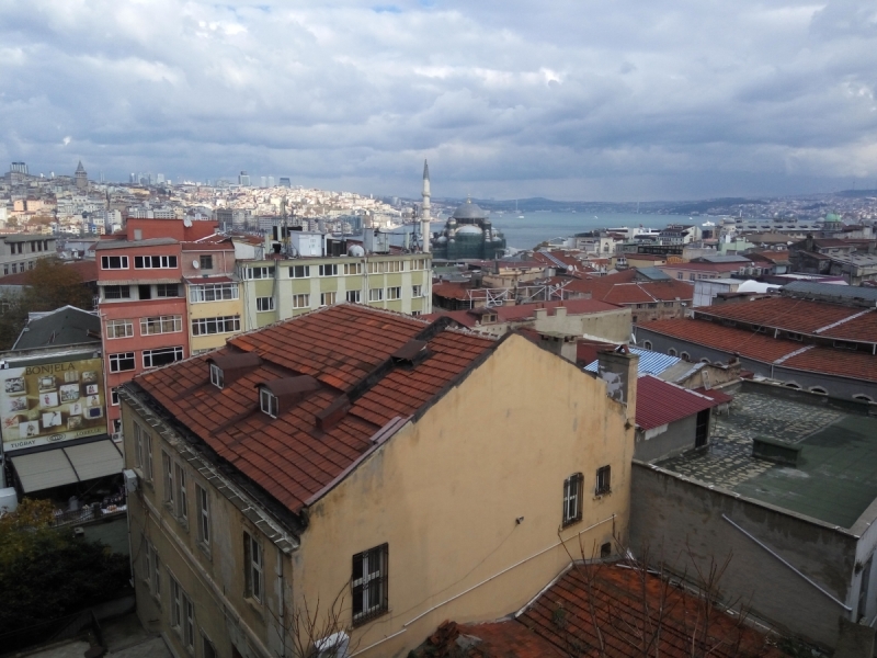 Крыши Валиде-Хан в Стамбуле