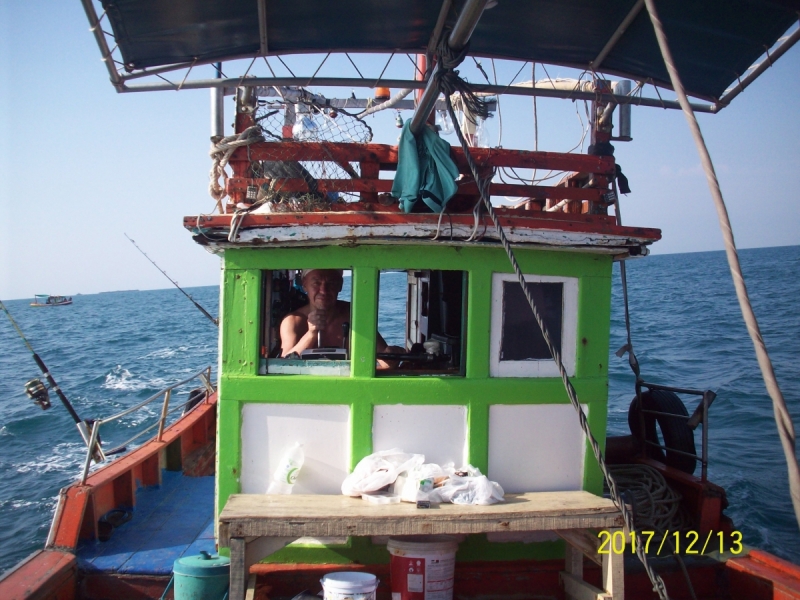Мини отчёт. Рыбалка на острове Ко Сичанг 13.12.2017 г.