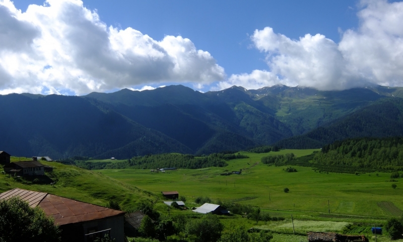 Абули, Тушетия, Квариати. Июль 2017.