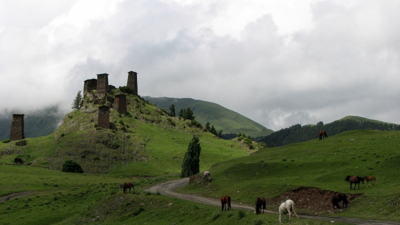 Абули, Тушетия, Квариати. Июль 2017.
