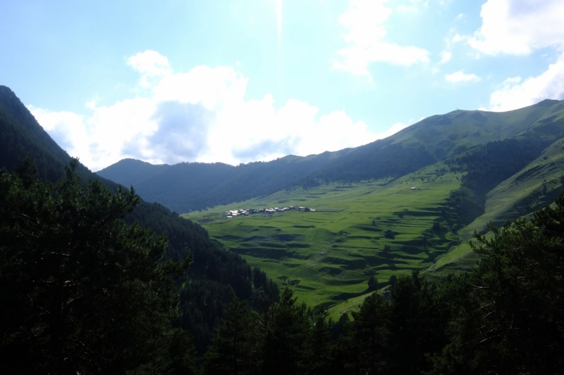 Абули, Тушетия, Квариати. Июль 2017.