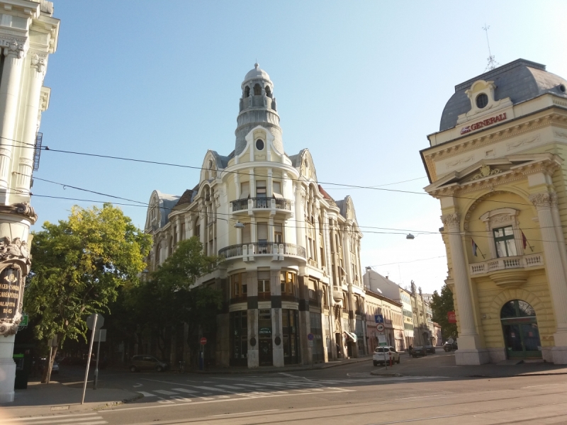 Пешеходный маршрут по городу Сегед (Szeged).