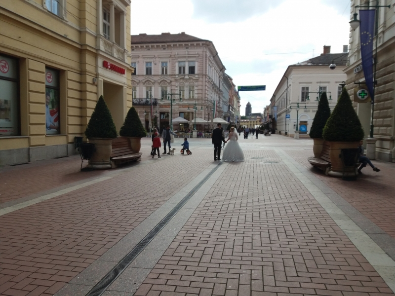 Пешеходный маршрут по городу Сегед (Szeged).