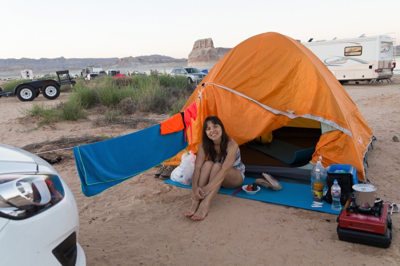 Запад США за 20 дней (август – сентябрь 2017г.) за 3500 $ / 200 тыс.руб (машина и палатка)